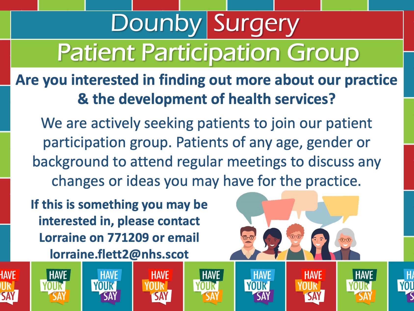 Dounby PPG poster